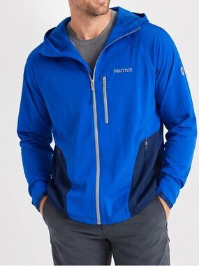 Marmot Men’s XL Lightweight Hooded Softshell Jack
